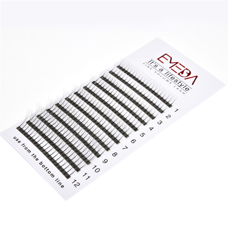 Pre-made Fan Eyelash Extensions 0.07 C Mix Individual Eyelashes